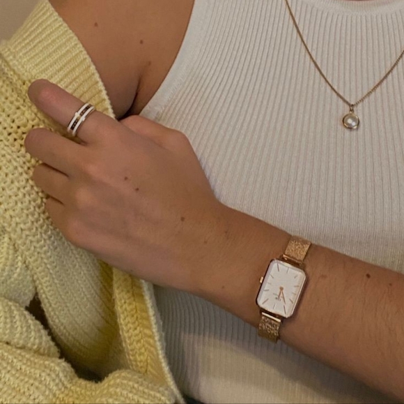 Mixed Metal Woman's Watch - Picture 5 of 5